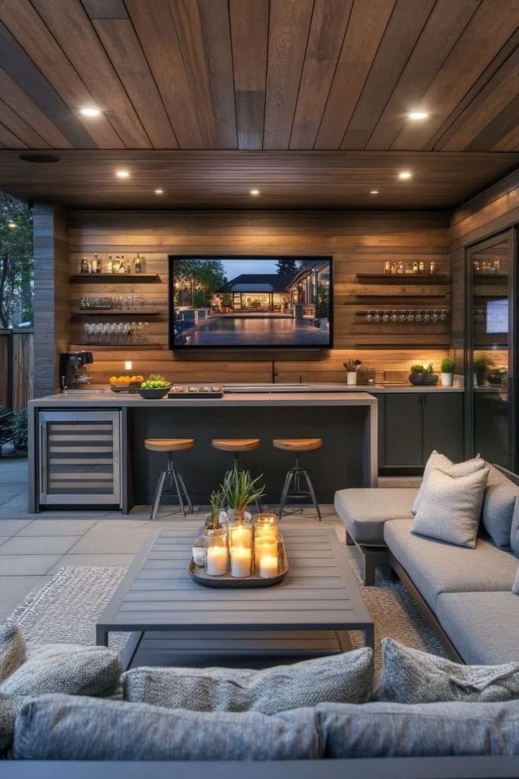 Covered Outdoor Living — patio in Brooklyn